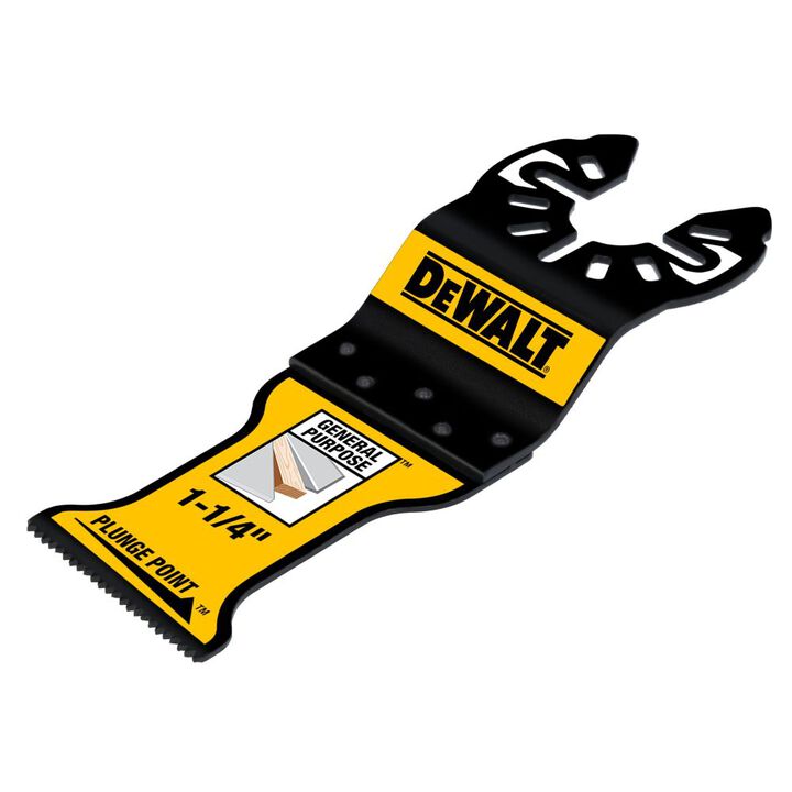 DEWALT General Purpose 1-1/4 Inch PlungePoint Oscillating Blade 1 Pack, large image number 5