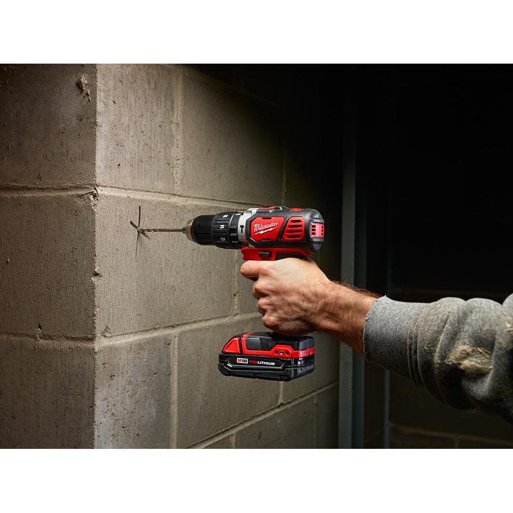 Milwaukee M18 Compact 1 2 In Hammer Drill Driver Kit With Compact Batteries 2607 22ct Simolary simolary.com 8