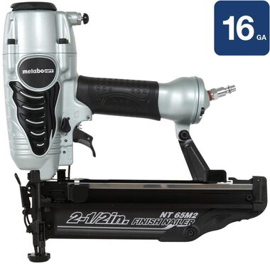 Metabo HPT 2-1/2 In. 16 Gauge Finish Nailer (with Air Duster)