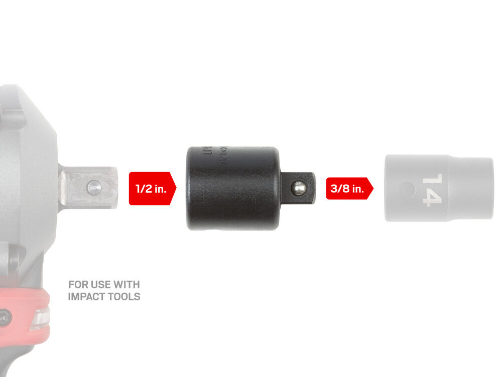 Tekton 1/2 Inch Drive F x 3/8 Inch M Impact Reducer, large image number 3