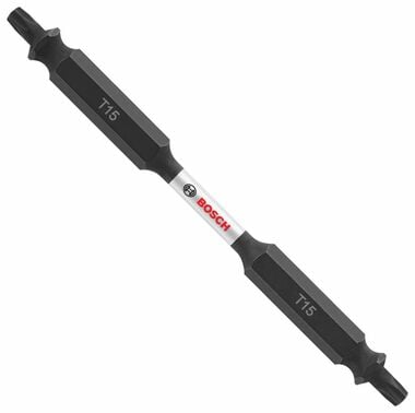 Bosch Impact Tough 3.5 Inch Torx #15 Double-Ended Bit