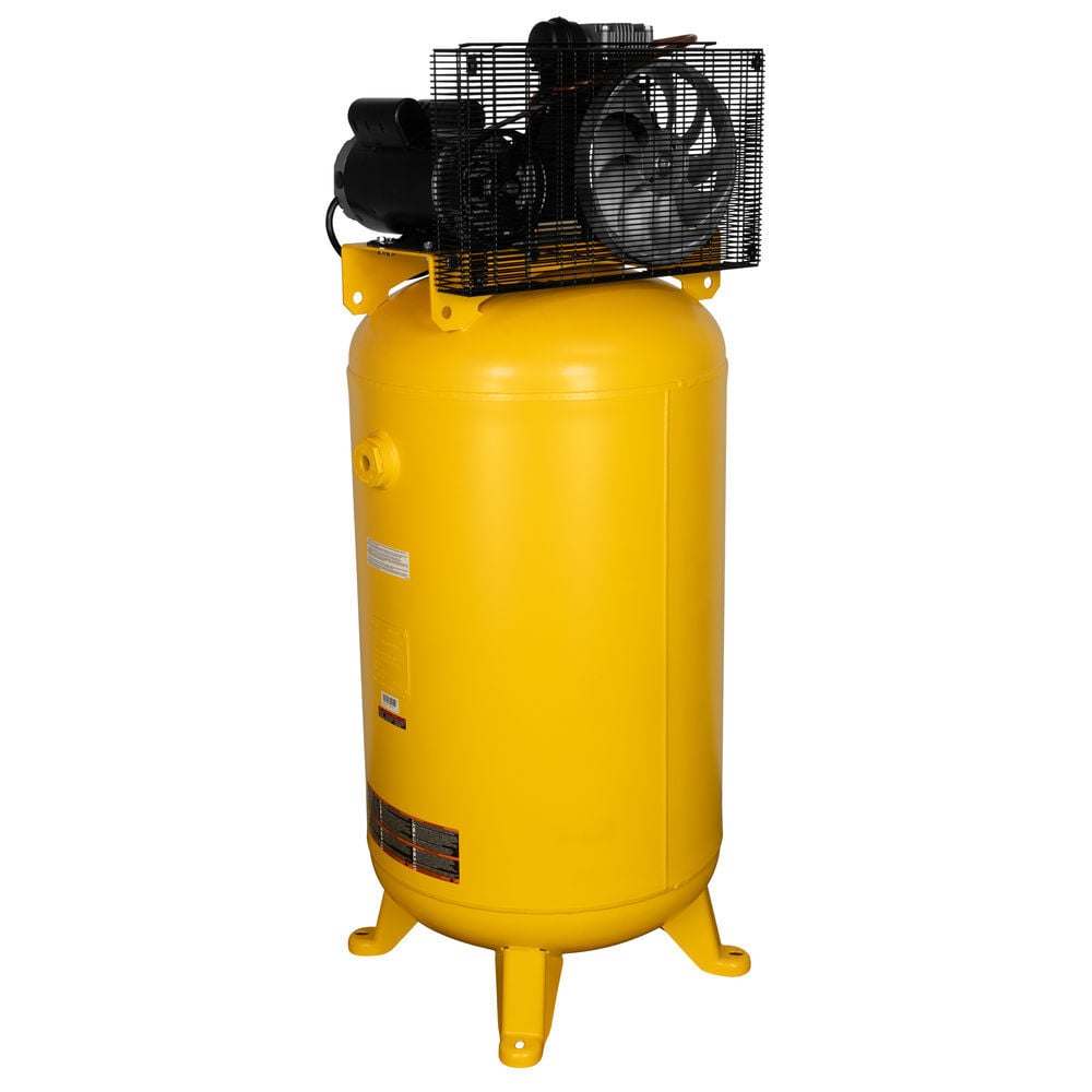 DEWALT 80 Gallon Oil Lubricated Air Compressor High Air Flow, 175 Max PSI, 5 HP, large image number 3