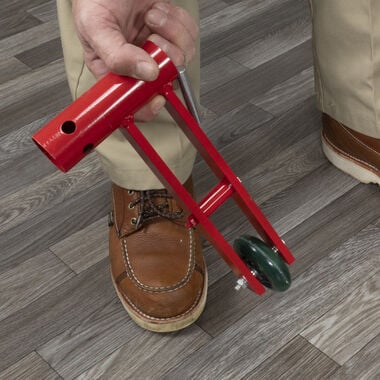 Roberts 75 lb. Vinyl and Linoleum Floor Roller with Transport Wheels, large image number 4