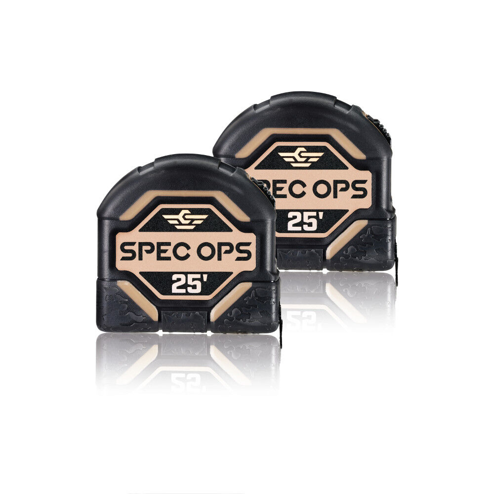Spec Ops Tape Measures, 25 Feet, TM25, 2 Pack, large image number 1