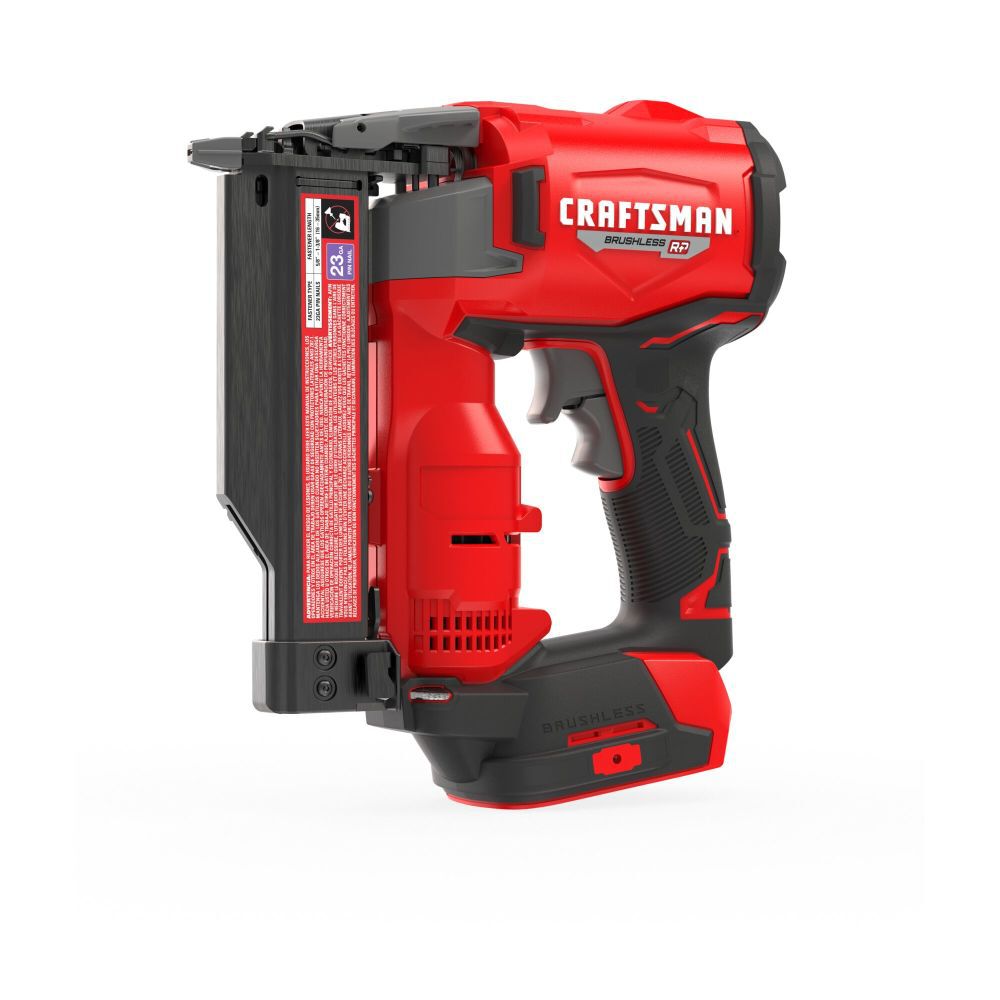 CRAFTSMAN V20 BRUSHLESS RP Cordless 23 Gauge Pin Nailer (Bare Tool), large image number 2