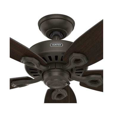 Hunter Fan Builder Elite Ceiling Fan 52in New Bronze Stained Oak, large image number 6