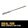 DEWALT 3/16 in x 4 in x 6 1/2 in High Impact Carbide SDS Plus Hammer Drill Bit, small image number 3