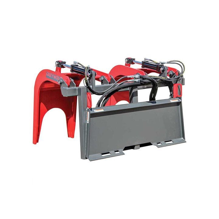 GreyWolf Attachments Double Grapple Skid Steer Attachment, large image number 6
