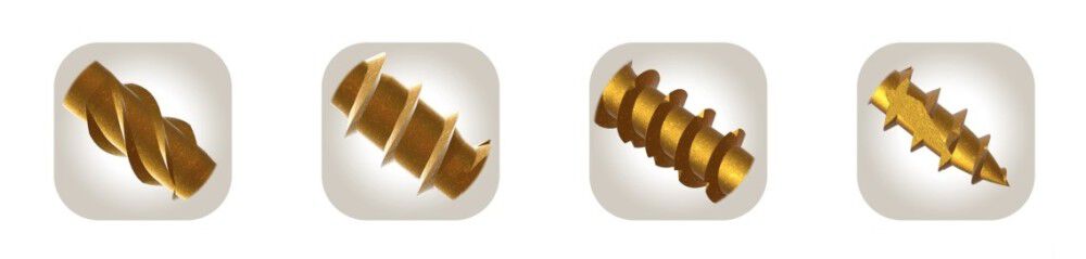 U2 Fasteners Universal Screw 10 Inch x 3-1/2 Inch 225ct, large image number 3