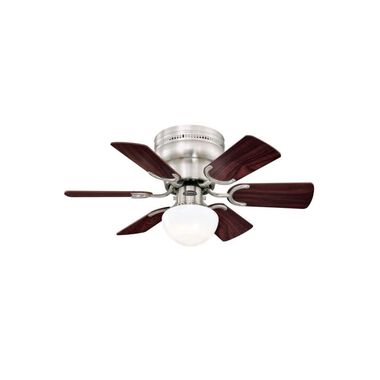 Westinghouse 30in Petite Brushed Nickel LED Indoor Ceiling Fan