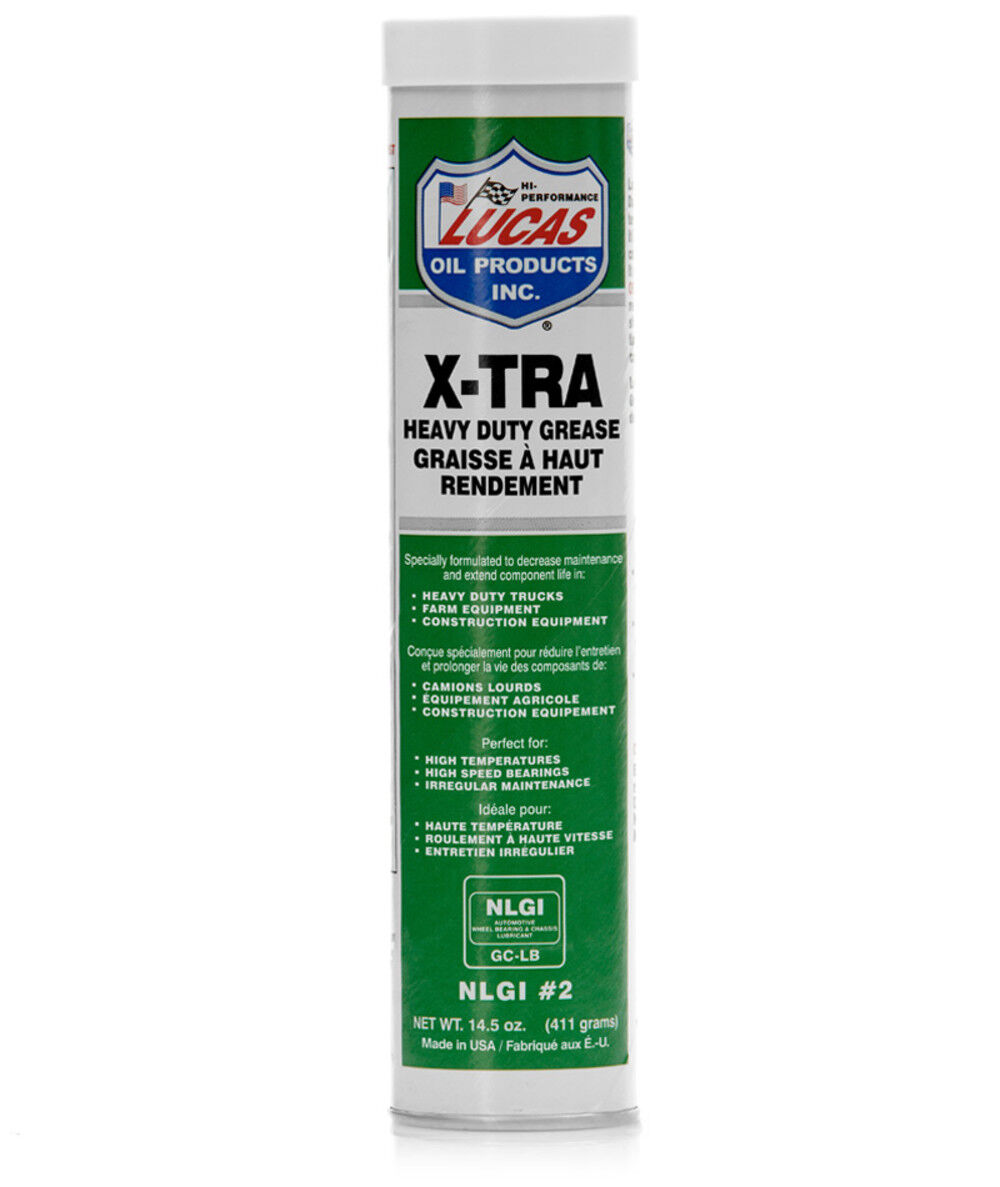 Lucas Oil X-Tra Heavy Duty Grease 14.5 Ounces Cartridge, large image number 1