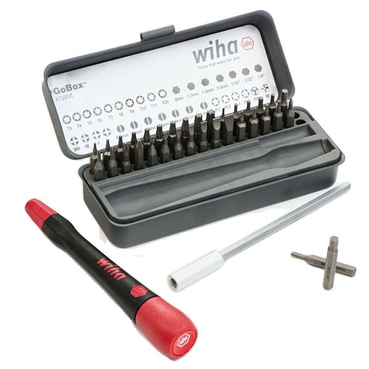 Wiha GoBox Precision Micro Bit Set 36pc, large image number 5