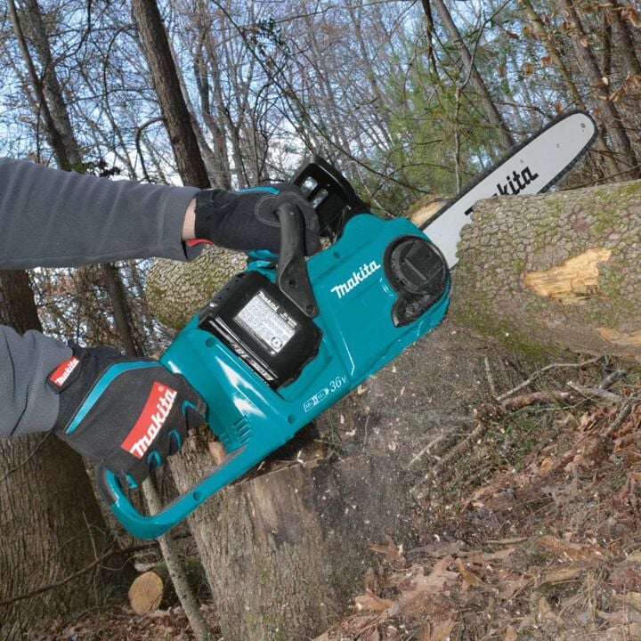Makita 18V X2 (36V) LXT Lithium-Ion Brushless Cordless Chain Saw Kit (5.0Ah), large image number 11