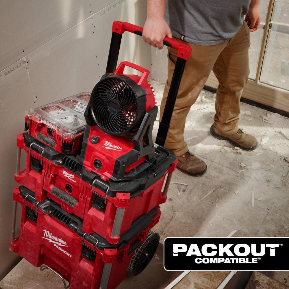 Milwaukee M18 Brushless PACKOUT Fan (Bare Tool), large image number 10