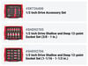 Tekton 1/2 Inch Shallow and Deep 12 Point Socket, Ratchet Set, 109 Pieces, small image number 2