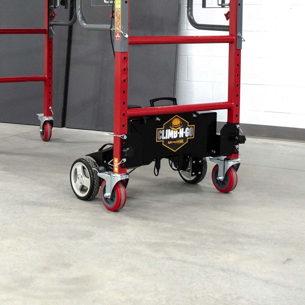 Metaltech Climb-N-Go Complete Motorized Buildman 6ft Baker Scaffold Kit, large image number 4