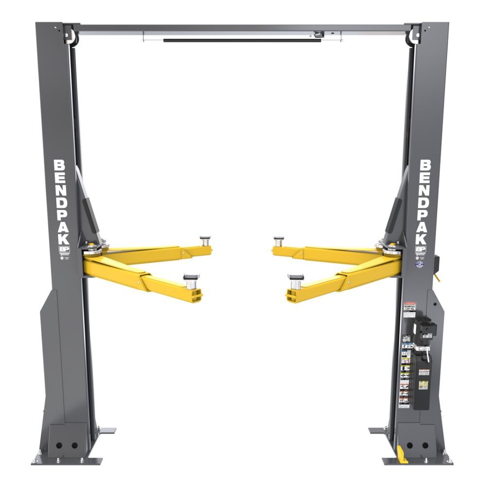 Bendpak 16AP 16000 Lbs High-Rise Adaptable Clearfloor Two-Post Car Lift, large image number 4