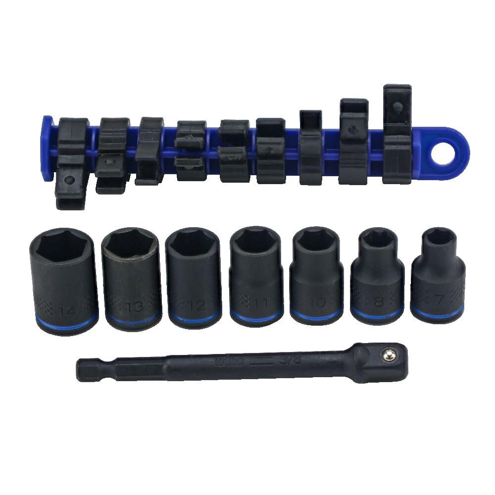 Wiha Promotional 3/8 Inch Drive Metric Impact Socket Set 8 Pieces, large image number 8