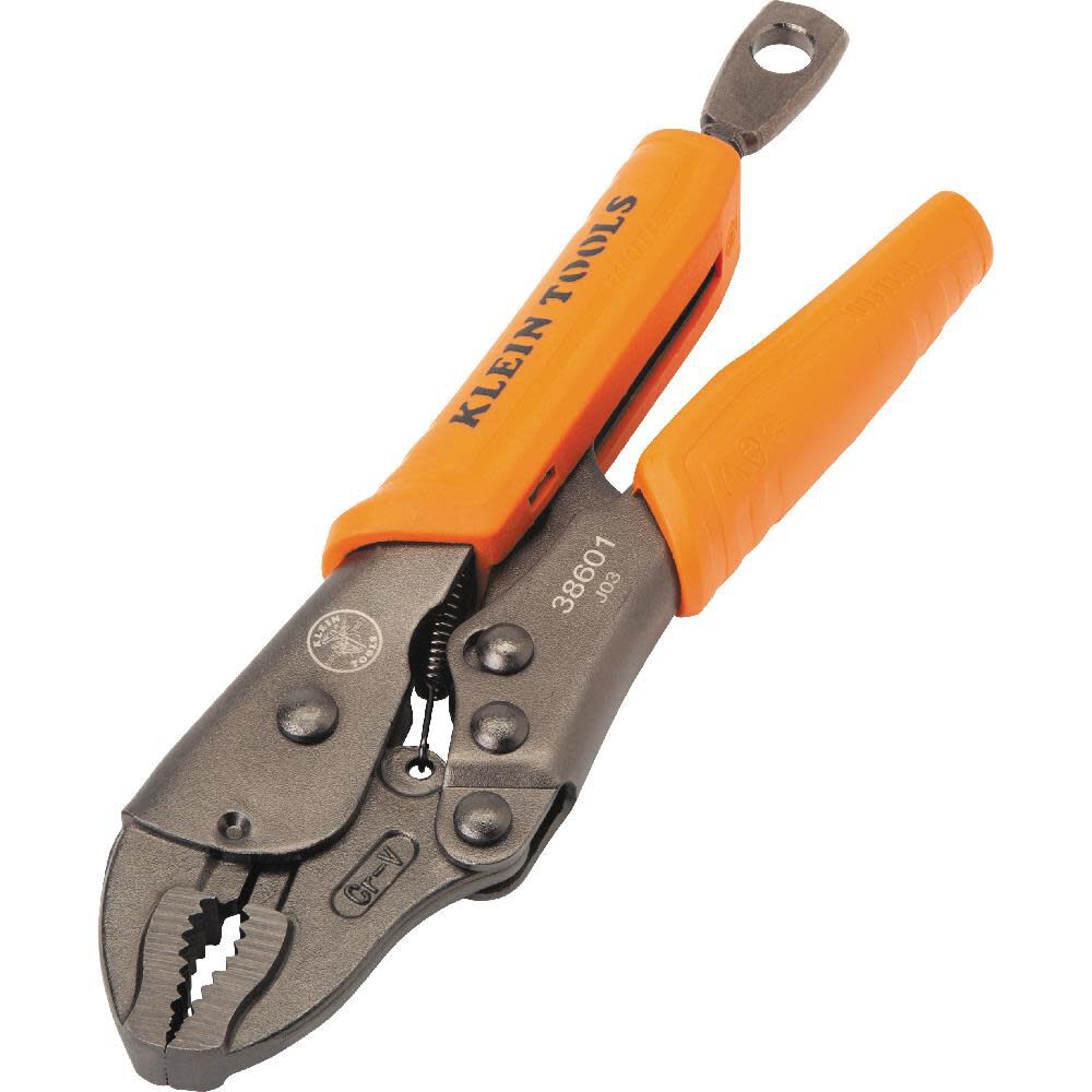 Klein Tools Curved Jaw Locking Pliers, 7-Inch, large image number 4
