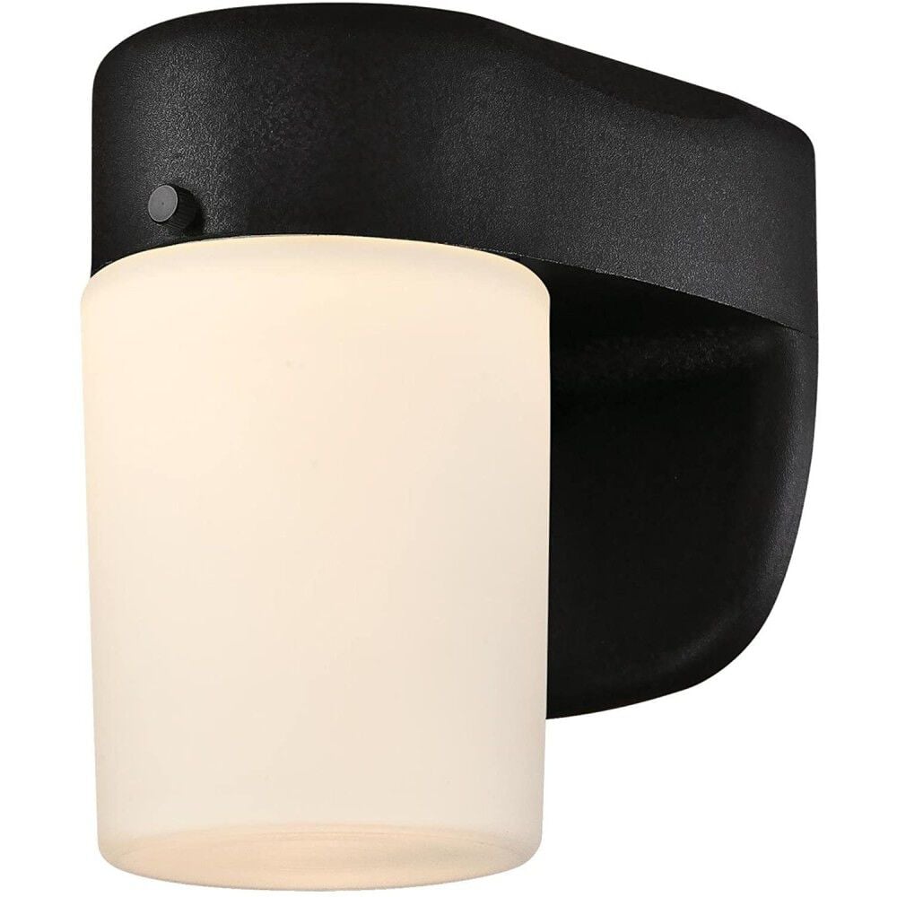 Westinghouse 8W 620 Lumens Black LED Outdoor Wall Light Fixture, large image number 1