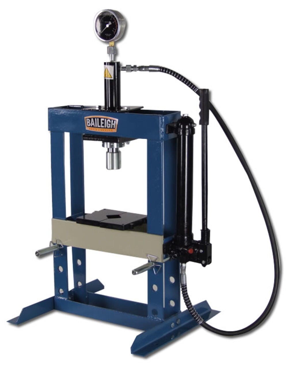 Baileigh HSP-10H 10 Ton Hydraulic Shop Press, large image number 1