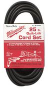 Milwaukee 25 ft. 3-Wire Quik-Lok Cord, small