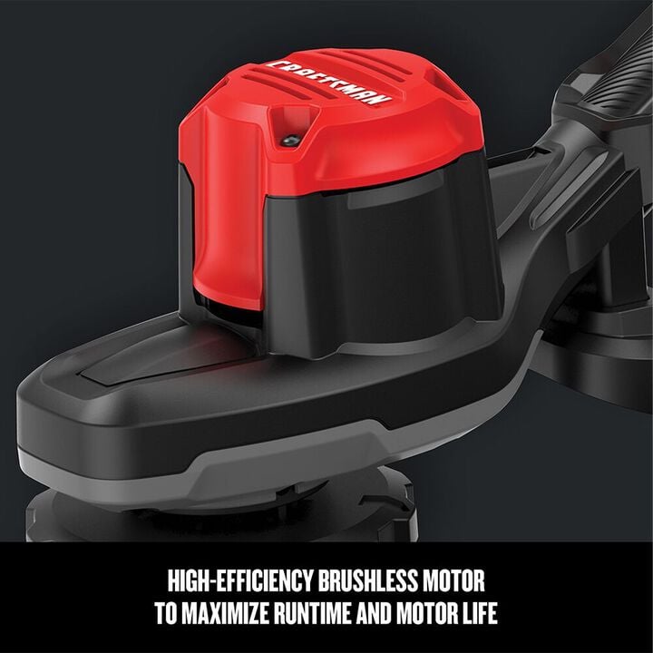 CRAFTSMAN V20 Brushless WEEDWACKER 13 Inch String Trimmer Kit, large image number 10