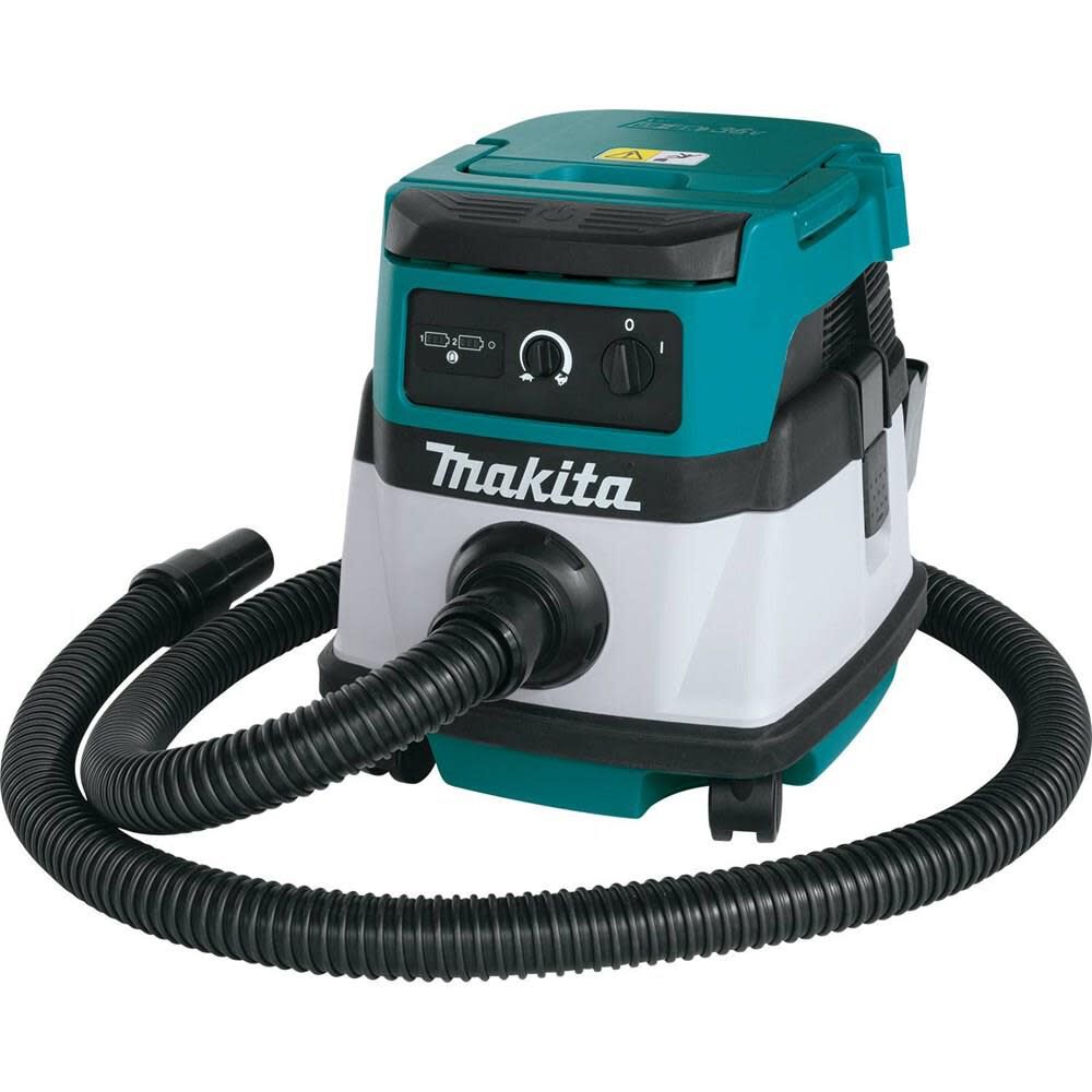 Makita 18V X2 36V LXT Corded 2.1 Gallon HEPA Dry Dust Extractor Vacuum Bare Tool XCV04Z Acme Tools