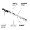 Bosch 4 Inch 6 TPI Clean for Wood T-Shank Jig Saw Blades 5 Piece, small image number 2