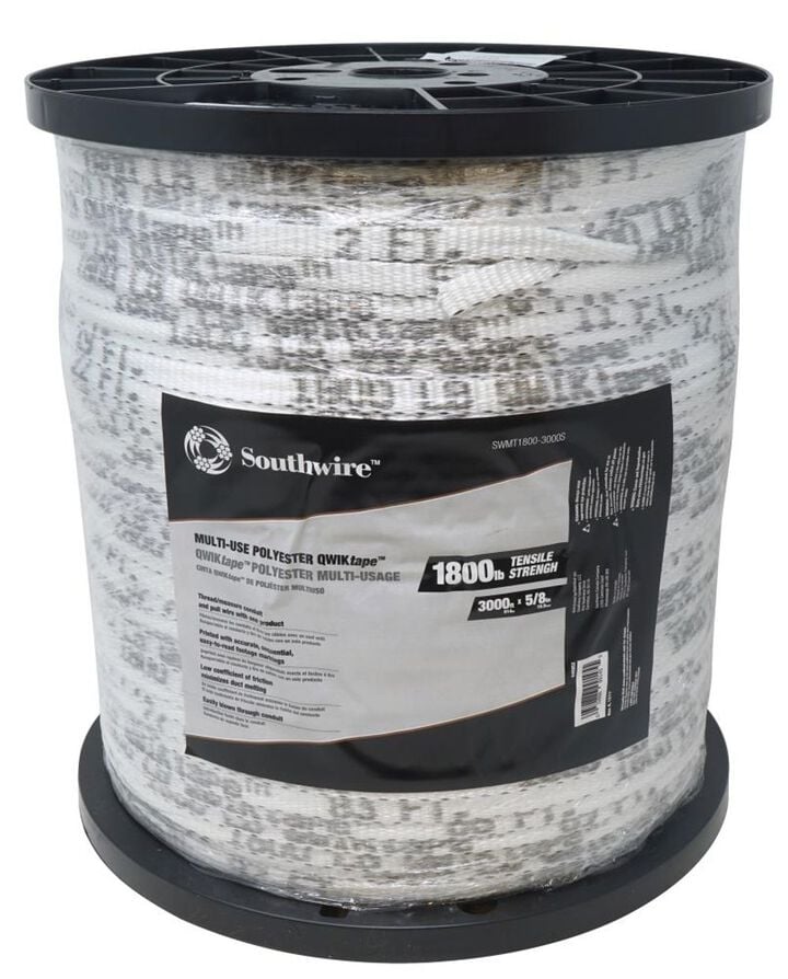 Southwire Qwiktape 1800 lb x 3000-ft Spool, large image number 0