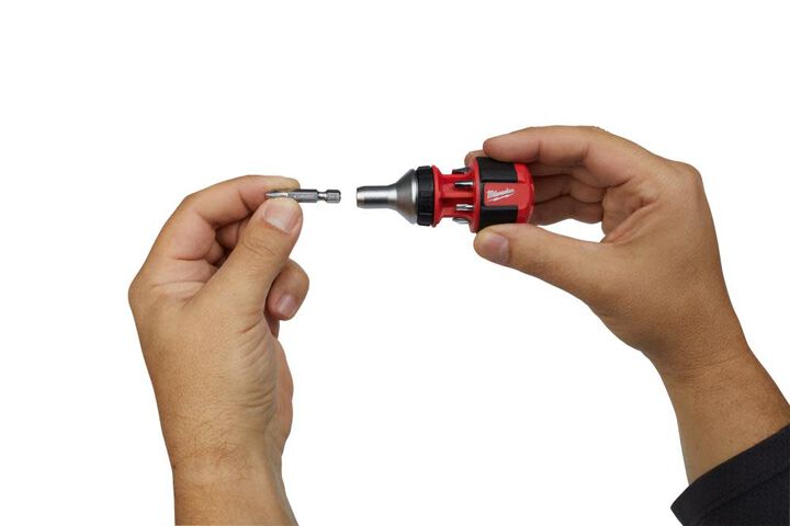 Milwaukee 8-in-1 Compact Ratcheting Multi-Bit Driver, large image number 9