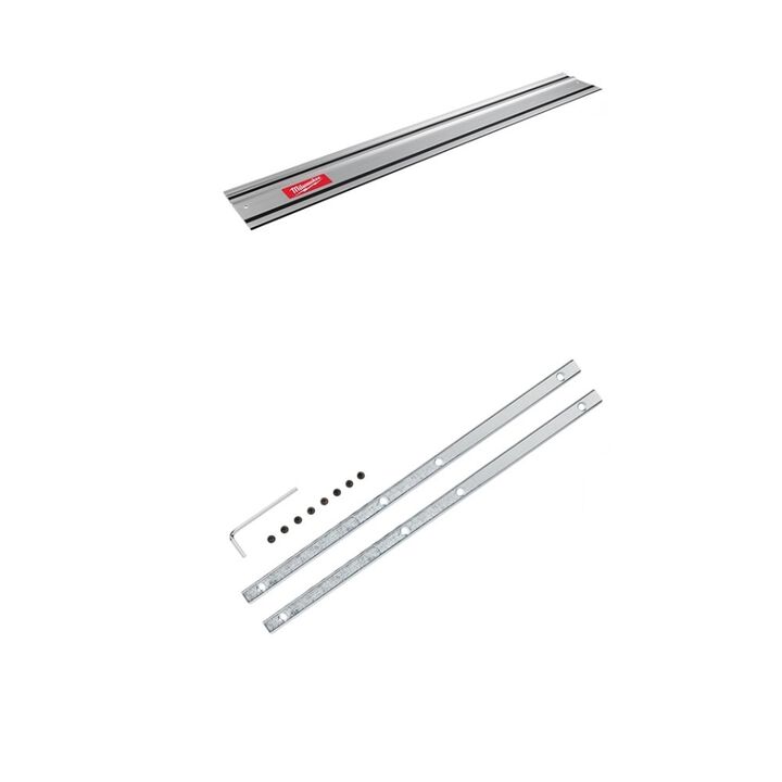 Milwaukee 55 Inch Guide Rail, Guide Rail Connector Bundle