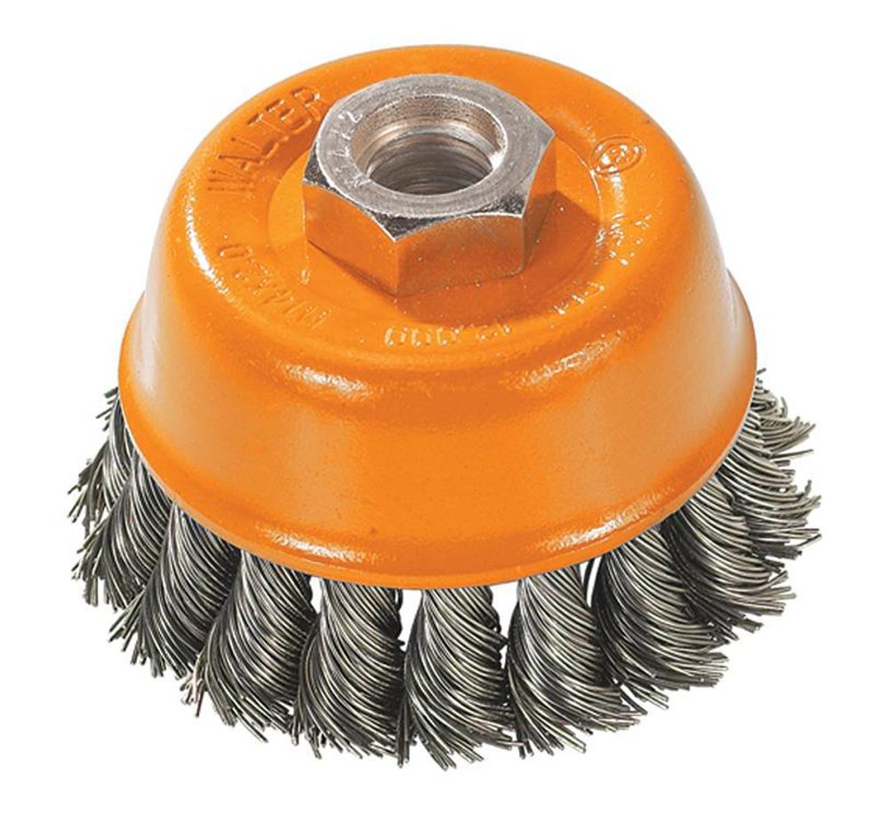 Walter 3 Inch Cup Brush with Knot-Twisted Wires, large image number 1