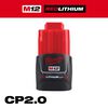Milwaukee M12 REDLITHIUM 12V 2Ah/4Ah/6Ah Lithium Ion Power Tool Battery Pack (3 Pack), small image number 2