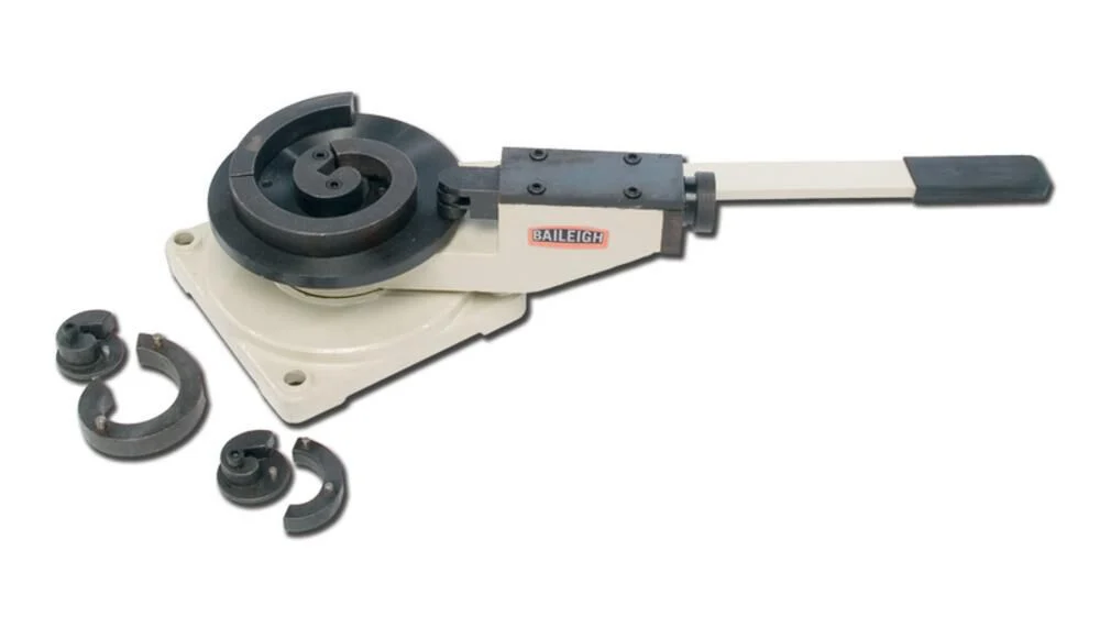 Baileigh MPB-10 Manual Metal Scroll Bender, Universal Bar Bending Machine for Decorative Metalwork - 1005648
