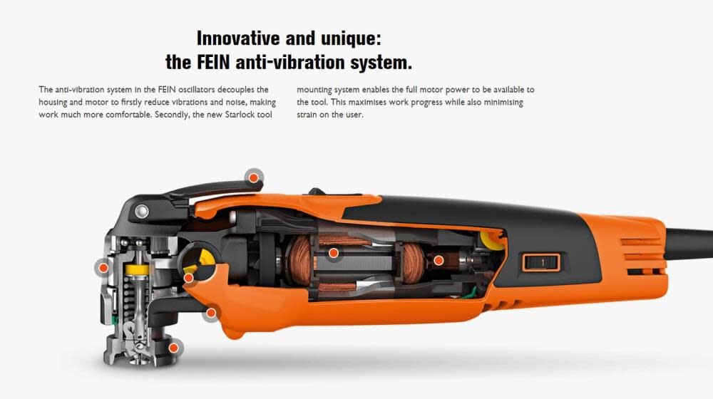 Fein MultiMaster MM 500 Start Q Oscillating Multi-Tool, large image number 10