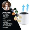 Perfect Aire 8 Inch x 8 Inch Round HEPA Air Purifier Filter, small image number 2