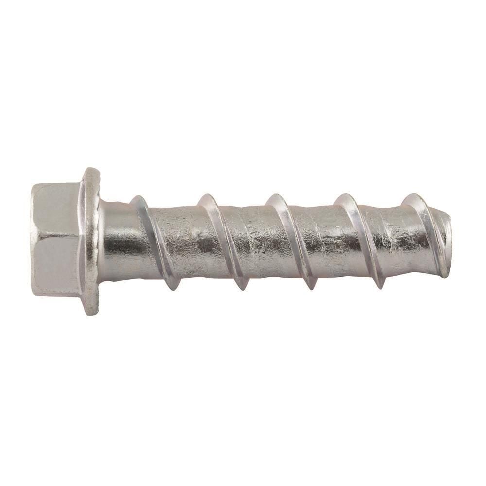 DEWALT Screw-Bolt+ 3/8 x 1-3/4 Inch Hex Head Concrete Screw Anchor 50 Pieces, large image number 1
