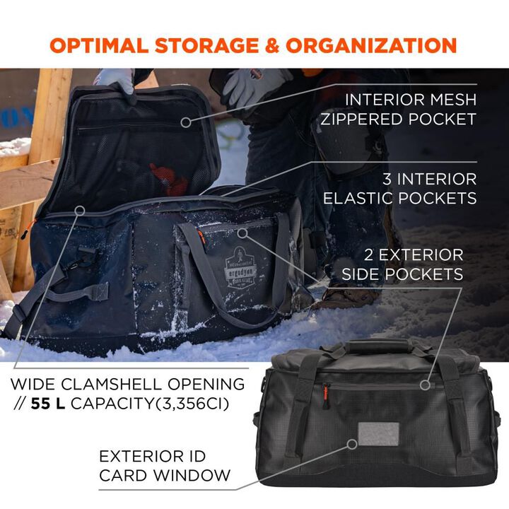 Ergodyne Arsenal 5031 Duffel Bag Water Resistant, large image number 2