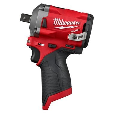 Milwaukee M12 FUEL Stubby 1/2 in. Pin Impact Wrench (Bare Tool)