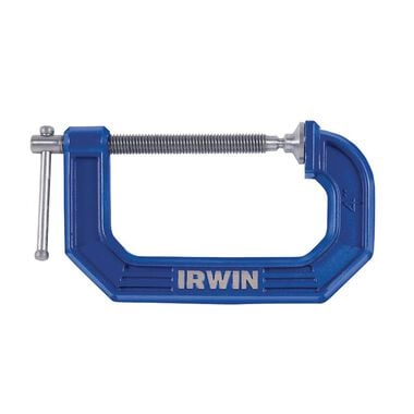 Irwin 4 In. C-Clamp, large image number 0