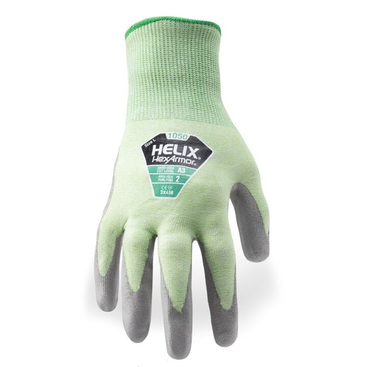 Hexarmor Helix 18 Gauge HPPE/Nylon Blend Shell Hi-Vis Work Glove, large image number 1