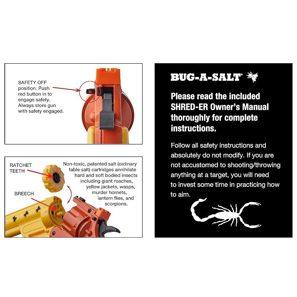 Bug-A-Salt Single Trigger Insect Repellent Device Starter Kit, large image number 20