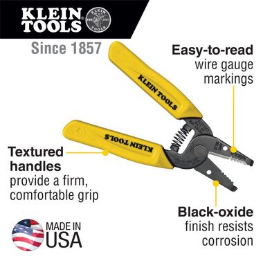 Klein Tools Wire Stripper/Cutter 22-30 AWG SLD, large image number 2