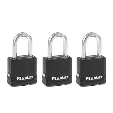 Master Lock Padlock 1 3/4in Dual Ball Bearing Locking