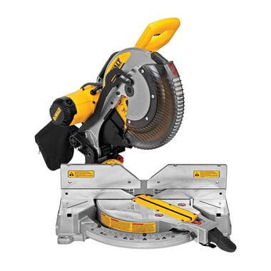 DEWALT 12in 15 Amp Dual Bevel Compound Miter Saw
