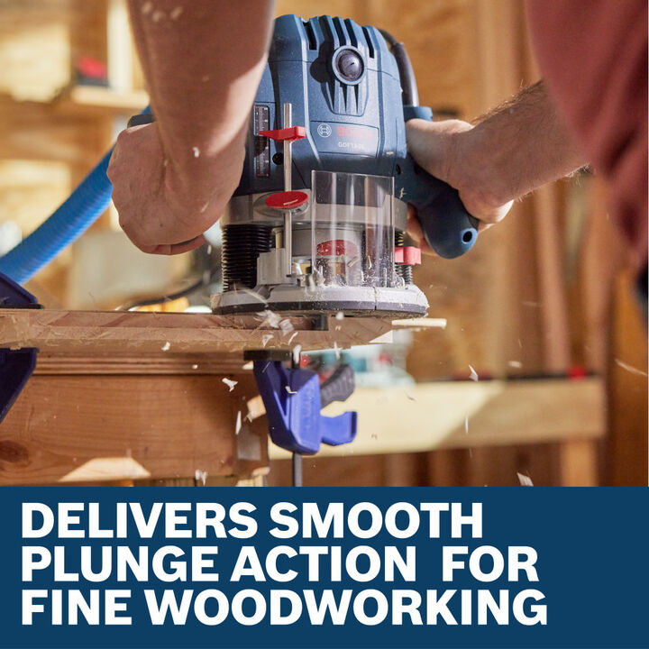 Bosch 1-3/4 HP Mid-Size Plunge Router, large image number 5