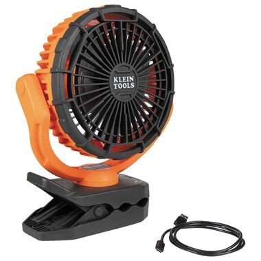 Klein Tools Clamping Jobsite Fan Rechargeable