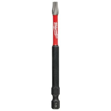 Milwaukee SHOCKWAVE 3.5 in. T25 Impact Driver Bits 5PK