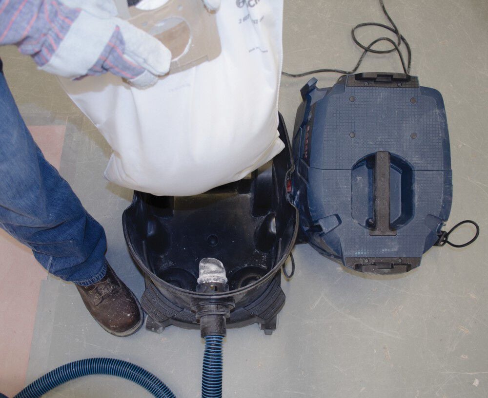 Bosch 14-Gallon Dust Extractor with Auto Filter Clean and HEPA Filter, large image number 11